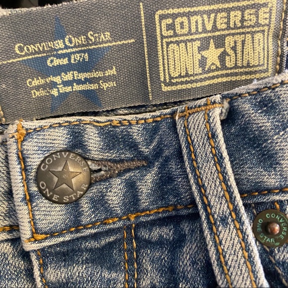 Converse Vintage Women’s Denim Midi Skirt EUC | 6 - Picture 2 of 7